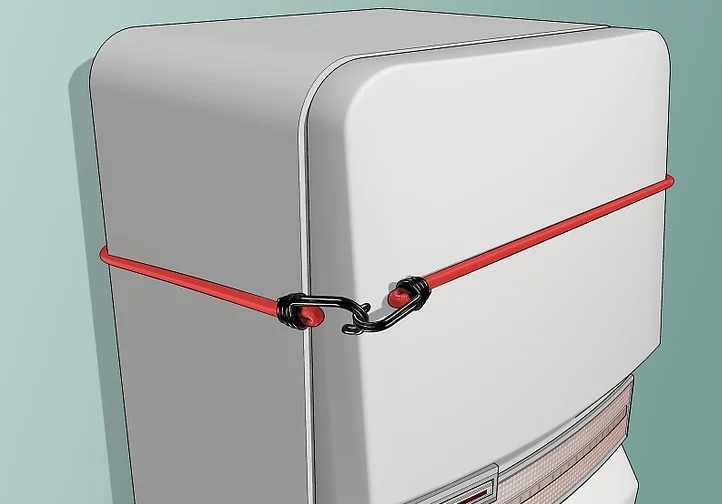 Cố định chặt cửa tủ