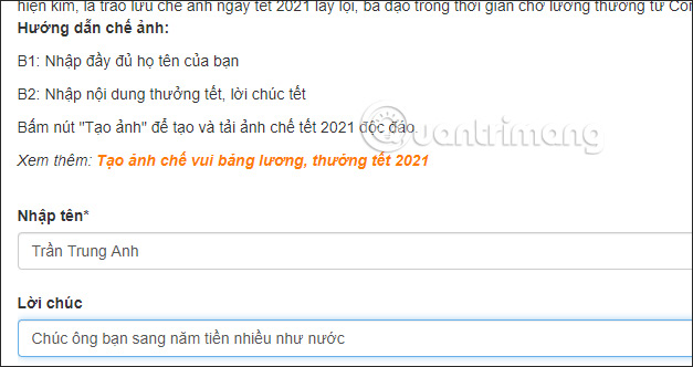 Nhập nội dung chế ảnh