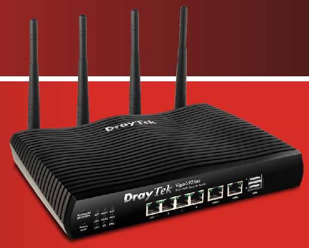 DrayTek Vigor 2926 là một router cao cấp thân thiện với người dùng
