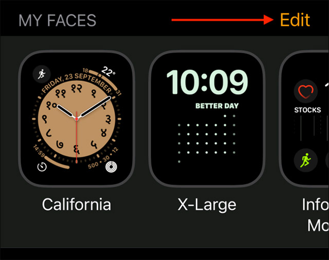 Nhấn vào “Edit”