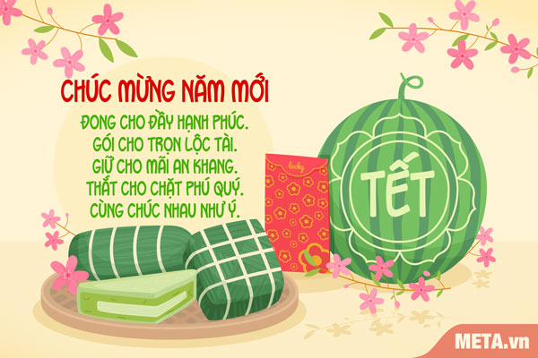 Thiệp chúc mừng năm mới 2