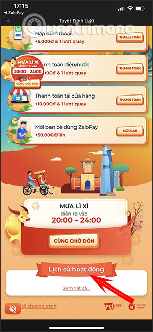 Lịch sử hoạt động