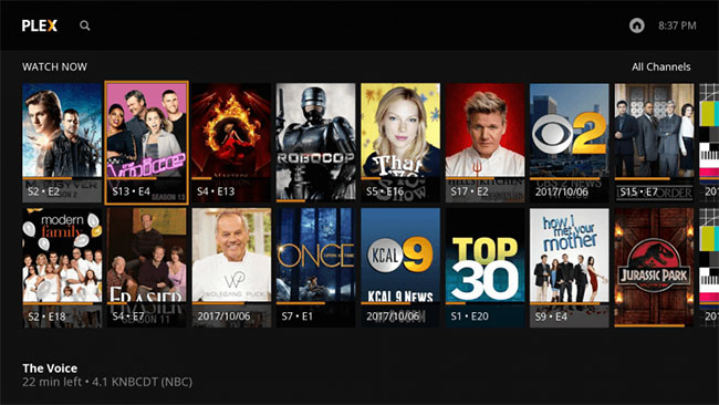 Plex là một ứng dụng media center miễn phí