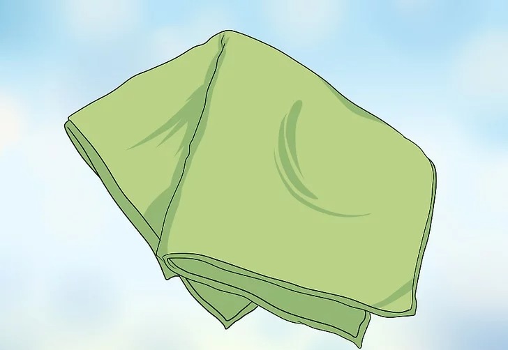 Dùng miếng vải mềm, sợi nhỏ để lau màn hình TV