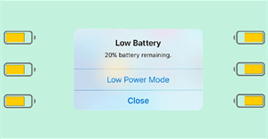 Chế độ nguồn điện thấp (Low Power Mode) trên iPhone có chức năng gì?