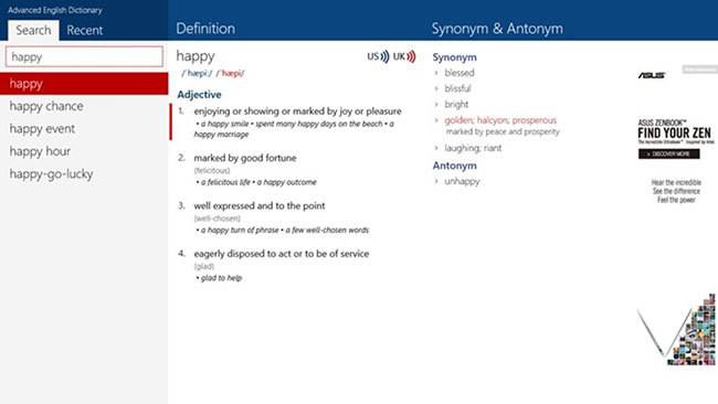 Download Advanced English Dictionary 4.1.0.1