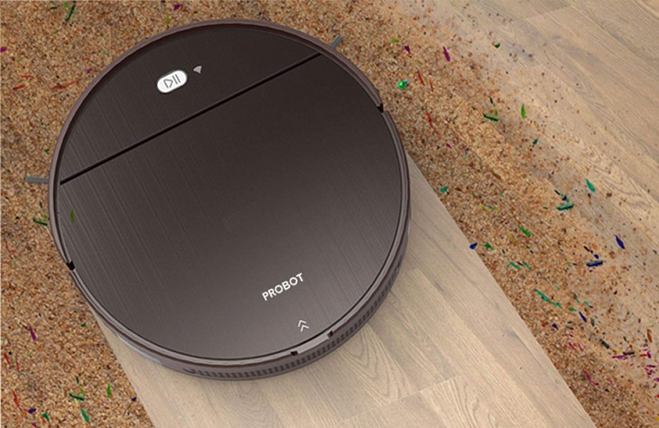 Robot hút bụi cho nhà mặt đường