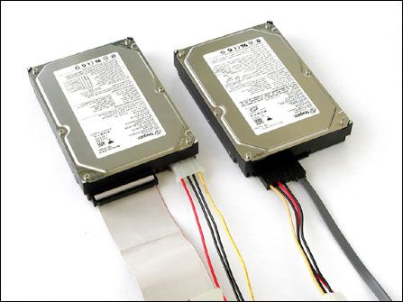 Sự khác biệt giữa SATA và IDE