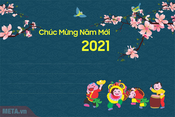 Thiệp chúc Tết 7