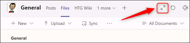 Nhấp vào hai mũi tên chéo
