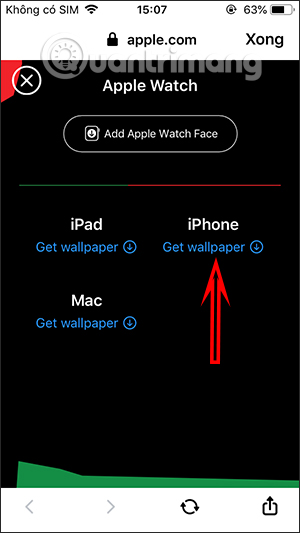 Cài hình nền iPhone