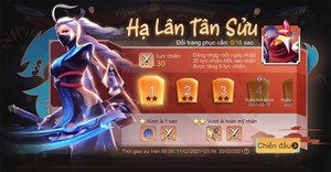 Cách tham gia và phần thưởng Hạ Lân Tân Sửu Liên Quân