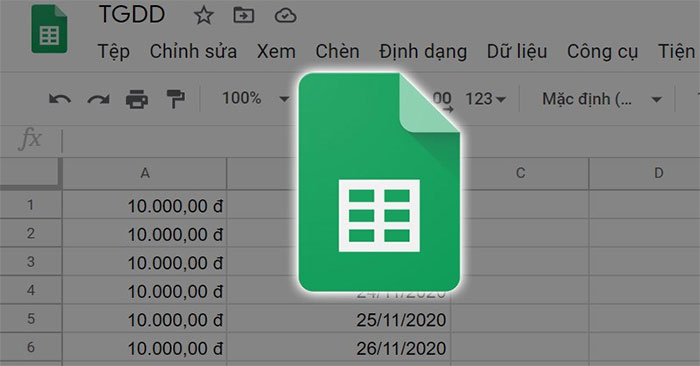 How to resize columns and rows in Google sheets