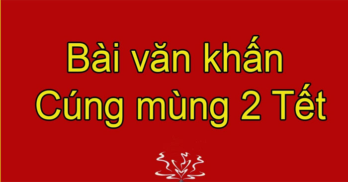 Bài văn khấn gia tiên ngày mùng 2 Tết Nguyên Đán 2024 sẽ là nỗi mong đợi của nhiều gia đình vào dịp lễ hội. Đó là dịp để cả nhà cùng ngồi lại, tôn vinh tổ tiên, và tạo nên những kỷ niệm đẹp tuyệt vời. Hãy xem một số bức ảnh về bài văn khấn để cảm nhận tinh thần lễ hội vào dịp này.