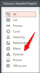 Cách tạo biểu đồ kim tự tháp trong Microsoft PowerPoint - Ảnh minh hoạ 2