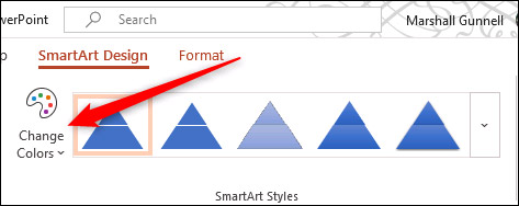 Cách tạo biểu đồ kim tự tháp trong Microsoft PowerPoint - Ảnh minh hoạ 7