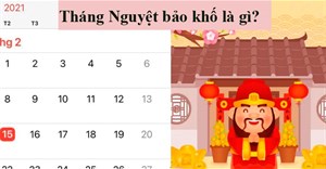 Tại sao tháng 2/2021 được gọi là tháng bảo nguyệt khố