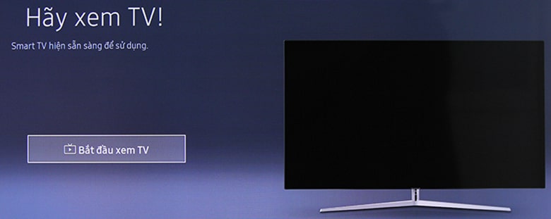 Chọn Bắt đầu xem tivI