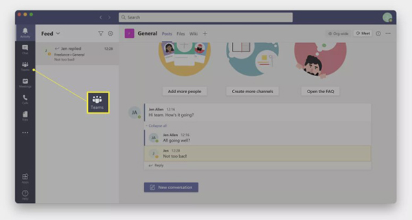 Cách xóa cuộc trò chuyện trong Microsoft Teams 9 xoa tin nhan teams 8