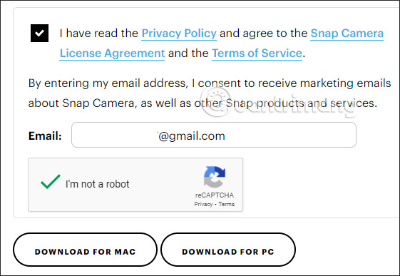 Tải phần mềm Snap Camera