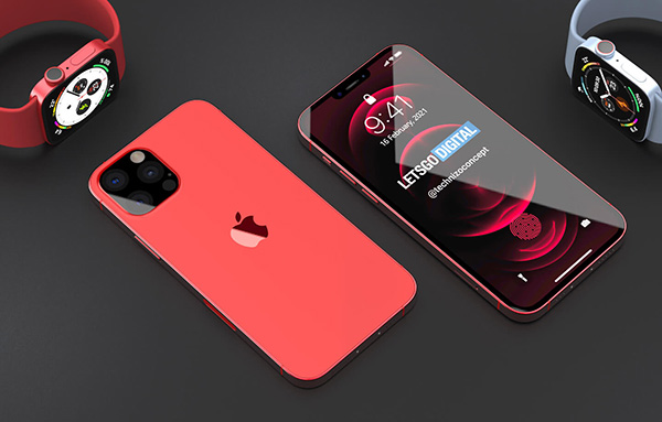 Thiết kế iPhone 13 của Letsgodigital