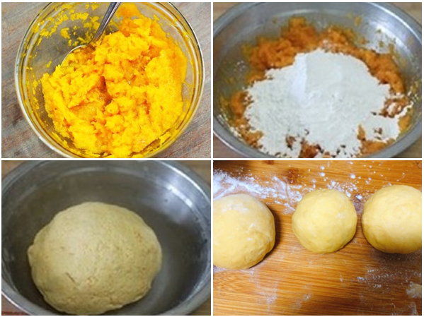 Tạo vỏ bánh màu vàng