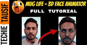 Cách chuyển ảnh chân dung thành ảnh động 3D bằng Mug Life