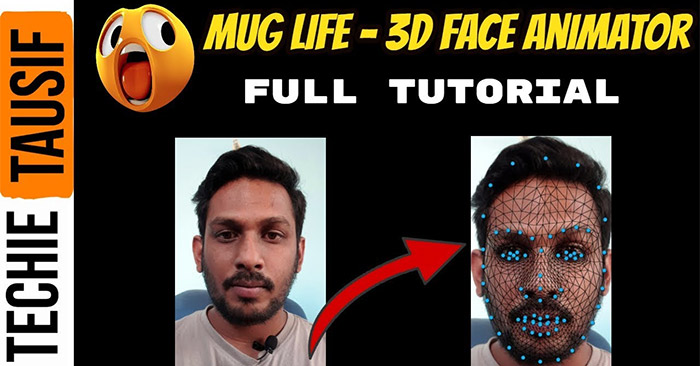 How to convert portrait photos into 3D animations using Mug Life