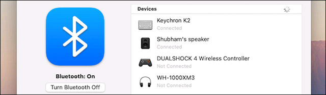 Cách đổi tên thiết bị Bluetooth trên máy Mac
