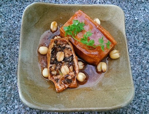 Đậu phụ sốt cà chua