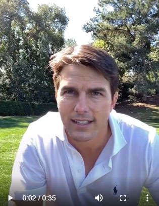 Tom Cruise giả trong video