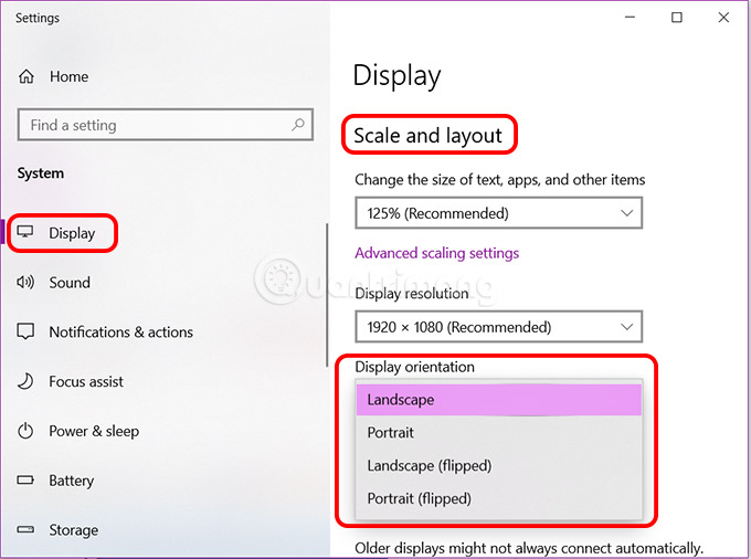 Neue Benutzeroberfläche für Windows 10-Bildschirmeinstellungen