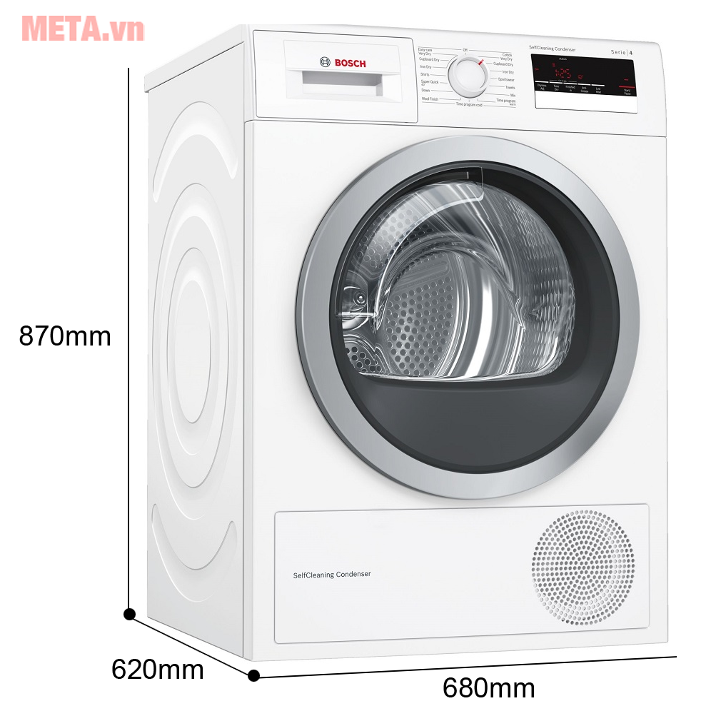 Máy sấy quần áo Bosch WTM85260SG