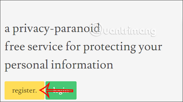 Đăng ký sử dụng