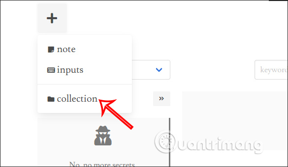 Tạo bộ sưu tập 