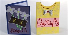 8 Cách làm thiệp 8/3 đơn giản, đẹp