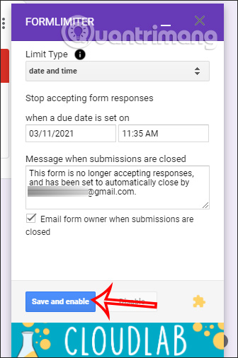 Cách giới hạn phản hồi trong Google Forms - Ảnh minh hoạ 7