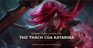 Cách nhận Katarina miễn phí Tốc Chiến