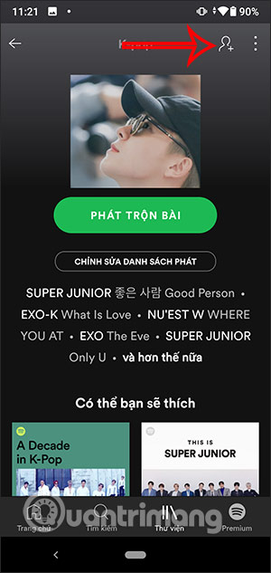 Thêm người chia sẻ