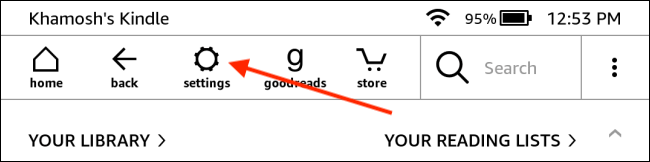 Bấm vào “Settings”