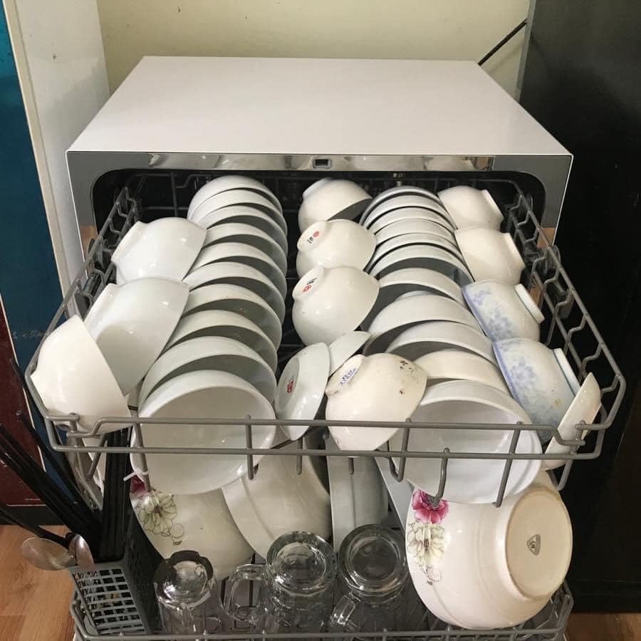 Cách xếp được nhiều bát trong máy rửa bát
