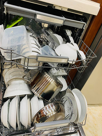 Cách xếp bát trong máy rửa bát 8