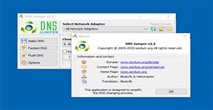 Tải DNS Jumper 2.2: Phần mềm thay đổi cài đặt DNS miễn phí