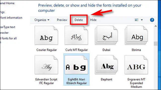 Hệ thống phông chữ trên Windows 10 đã trở nên nhàm chán? Đừng lo, hãy thêm hoặc xóa một số phông chữ mới để tinh thần làm việc của bạn được cải thiện và phong phú hơn. Hãy xem ngay hình ảnh liên quan để khám phá thêm cách thêm/xóa phông chữ trên hệ điều hành Windows