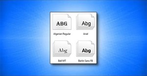 Cách cài đặt (và xóa) file phông chữ trên Windows 10