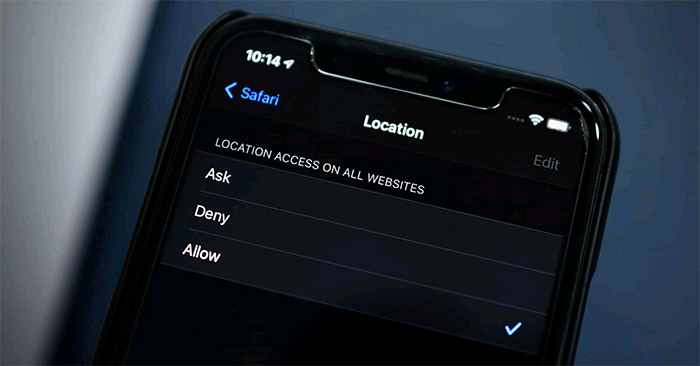 How to block websites from accessing camera, microphone, and location in Safari for iOS