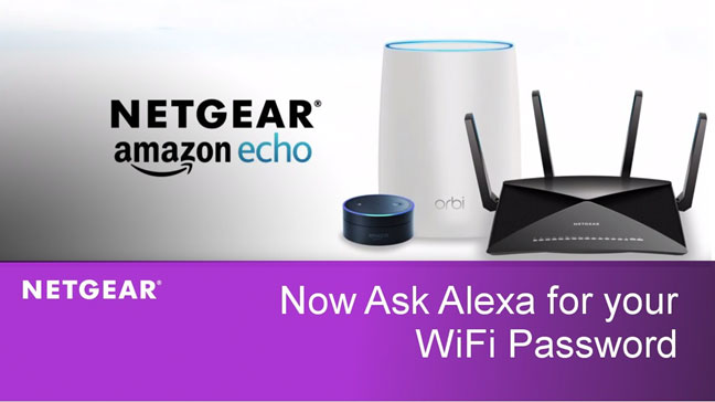 Một số router Netgear có được tích hợp Amazon Alexa 