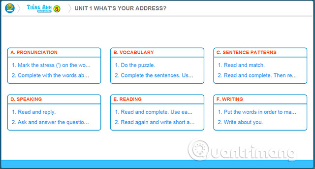  Giao diện trên Sách mềm 