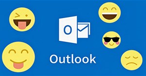 Cách sử dụng emoji trên email Outlook