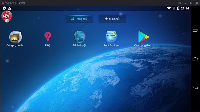 KoPlayer là một trong những trình giả lập Android tốt nhất cho PC